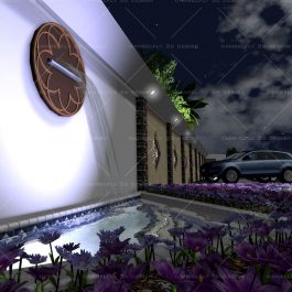 Landscape Fountain Modeling