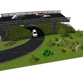 3D Design of The Underpass